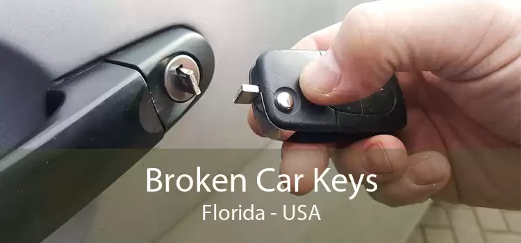 Broken Car Keys Florida - USA