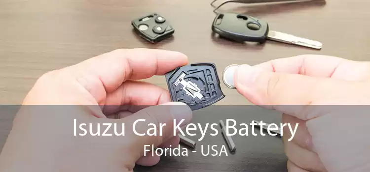 Isuzu Car Keys Battery Florida - USA
