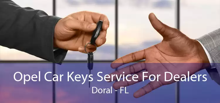 Opel Car Keys Service For Dealers Doral - FL