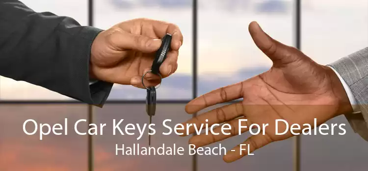 Opel Car Keys Service For Dealers Hallandale Beach - FL