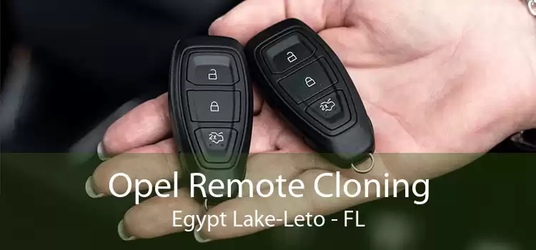 Opel Remote Cloning Egypt Lake-Leto - FL