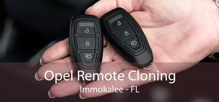 Opel Remote Cloning Immokalee - FL
