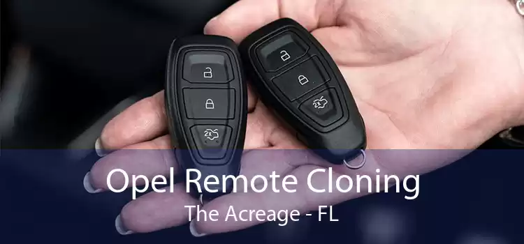 Opel Remote Cloning The Acreage - FL