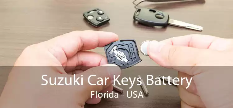 Suzuki Car Keys Battery Florida - USA